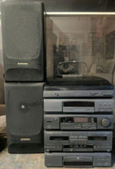 Pioneer HiFi Stereo System Wiith Speakers Cassette, Record, Cd, Radio XD-J110 ⭐⭐