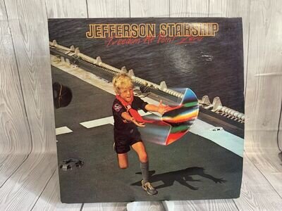 JEFFERSON STARSHIP FREEDOM AT POINT ZERO 1979 UK GRUNT VINYL LP FL 13452 EX / EX