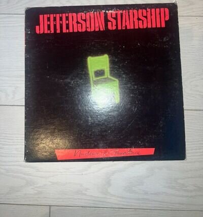 Jefferson Starship - Nuclear Furniture - 12" Vinyl LP w/ Inner - FL84921 1984 Ex