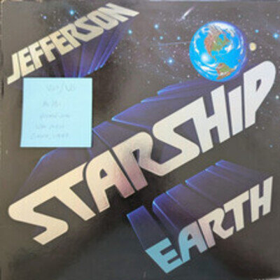 Jefferson Starship Earth Vinyl Record VG+/VG BXL12515 1978