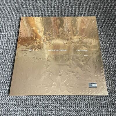 Jay Z & Kanye West – Watch The Throne Vinyl Record SEALED 2xLP PICTURE DISC 2012