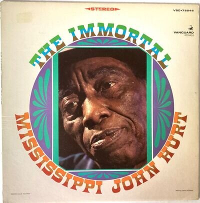 MISSISSIPPI JOHN HURT VINYL LP ‘THE IMMORTAL’ (VANGUARD)