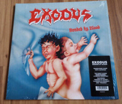 EXODUS Bonded by Blood Clear Vinyl Gatefold Limited Edition Oop LP Album Metal *