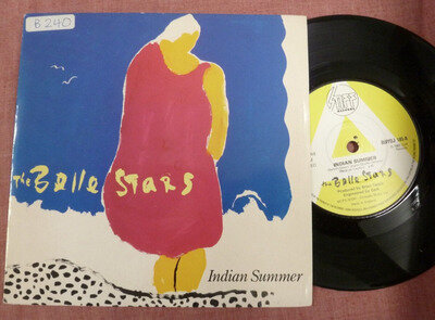 THE BELLE STARS-INDIAN SUMMER 7" PROMO STIFF RECORDS