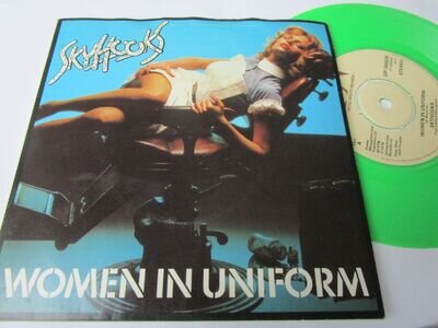 Skyhooks Women In Uniform United Artists Records UP 36508 4 prong Green Vinyl 7"