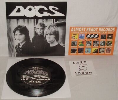 THE DOGS Slash Your Face MINT NEW REISSUE PUNK 7"