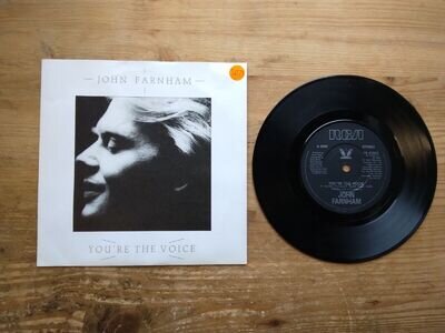John Farnham You're The Voice Excellent 7" Single Vinyl Record PB41093