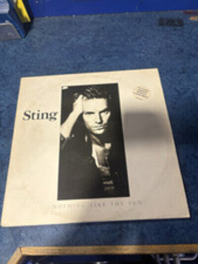 Sting:…Nothing Like The Sun, 1987, A&M, W/ Inserts, Ex