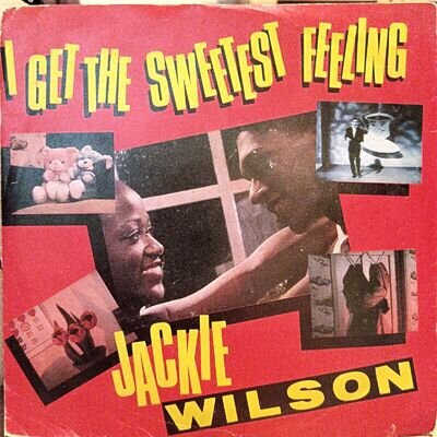 Jackie Wilson - I Get The Sweetest Feeling. vinyl records 7 inch