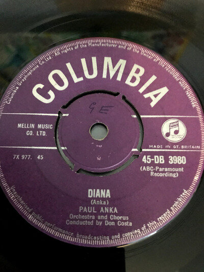 Paul anka. diana.