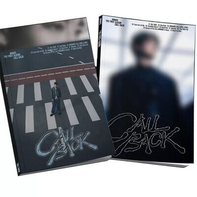 SHINEE MINHO [CALL BACK] 1st Full Album PHOTOBOOK Ver/CD+Book+5 Card+Poster+GIFT