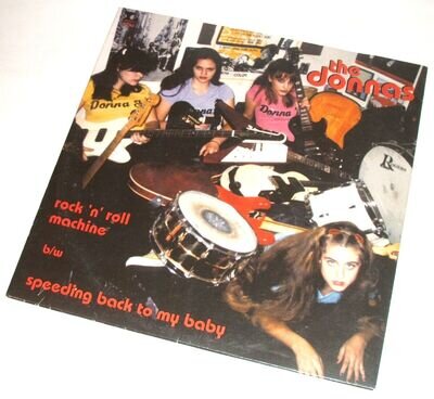 The Donnas - Rock 'n' Roll Machine / Speeding Back To My Baby 7" single vinyl