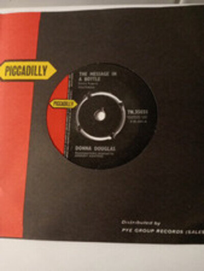 Donna Douglas - The Message In A Bottle (7N 35031) EX Vinyl Record 7"
