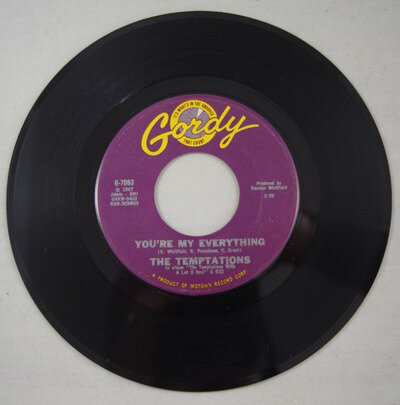 The Temptations - You're My Everything/I've Been Good To You US Vinyl 45 Gordy