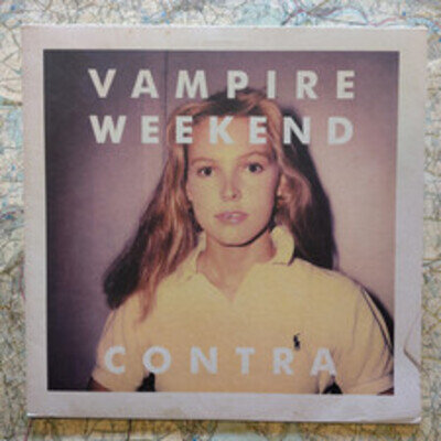 Contra vinyl LP by Vampire Weekend including poster