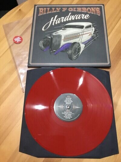 BILLY F GIBBONS Candy Apple Red Ltd Vinyl LP HARDWARE 2021 Rock Blues ZZ Top