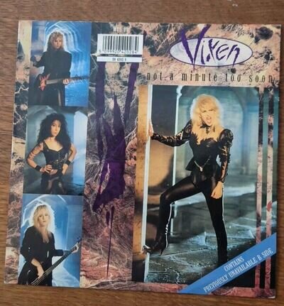 Vixen, Not A Minute Too Soon MTS93 (349) VG+/EX-
