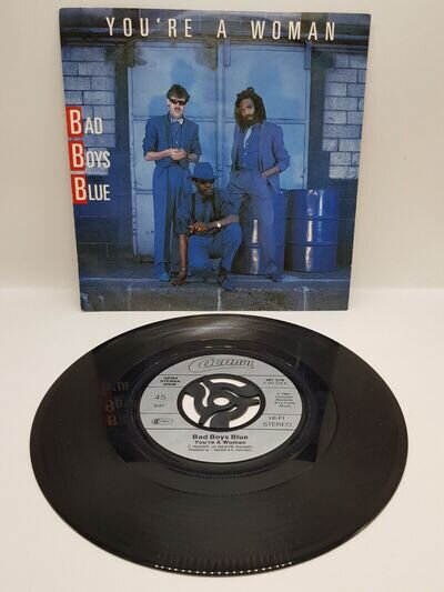 Bad Boys Blue You're a woman 7'' Vinyl Single Record Coconut Records 1985