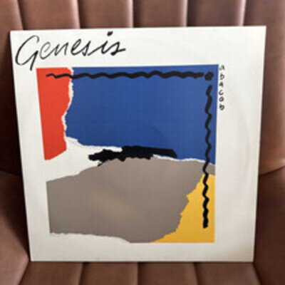GENESIS PHIL COLLINS - ABACAB - CBR 102 - WITH INSERT ALBUM VINYL LP EX /EX