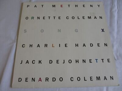 Pat Metheny Ornette Coleman-Song X-Vinyl LP-Near Mint/VG+