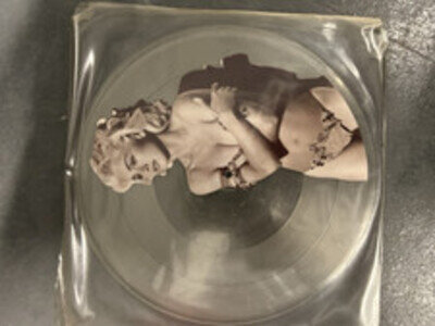 MADONNA HOLIDAY PICTURE DISC RARE RECORD VINYL 12’’ SINGLE USED 1991 True Blue