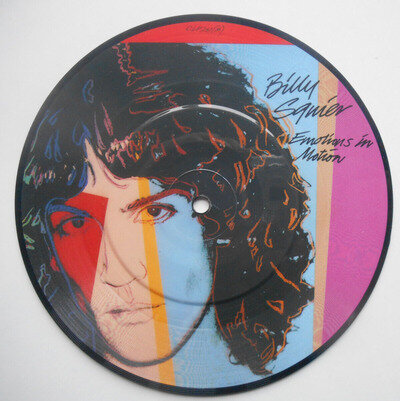 BILLY SQUIER Emotions In Motion - Picture Disc 7" (1982)