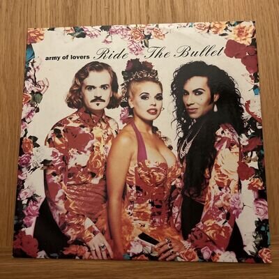 Army Of Lovers - Ride The Bullet - 12” Vinyl China Records Four Track EP