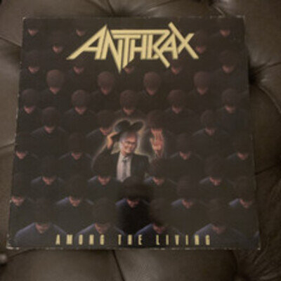 Anthrax - Among The Living - UK 1st Press 1987 ILPS 9865