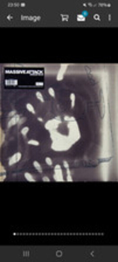 Massive Attack vinyl, singles box set, numbered #1732