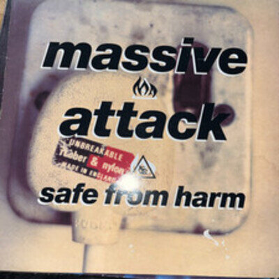 MASSIVE ATTACK SAFE FROM HARM UK 3 TRACK 12”VINYL