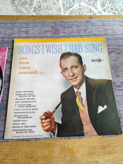 Bing Crosby - Songs i wish i had sung - vinyl LP Coral CP 26