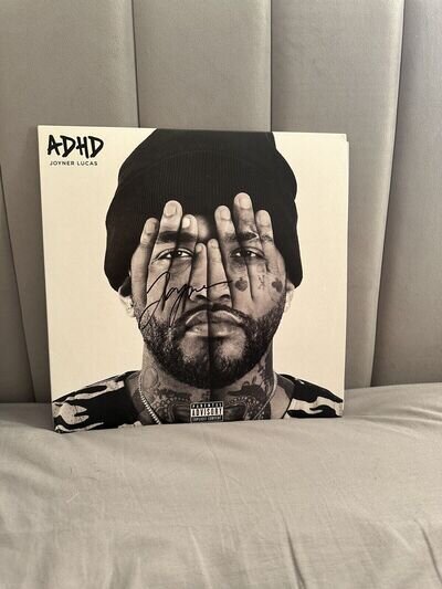 Joyner Lucas ADHD Signed Gold Vinyl - Limited Edition Autographed (Very Rare)