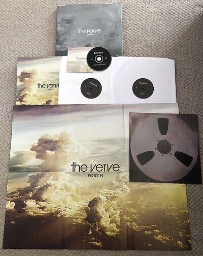 The Verve Forth Box Set Vinyl DVD POSTER RICHARD ASHCROFT NOT PLAYED OASIS