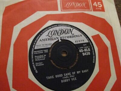 BOBBY VEE "Take Good Care Of My Baby" Original UK 7" Single - London 45-HLG 9438