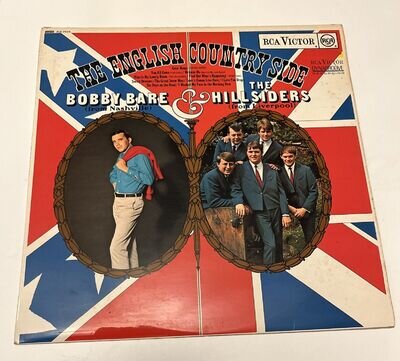 BOBBY BARE & THE HILLSIDERS . THE ENGLISH COUNTRY SIDE LP .. EX/EX CONDITION