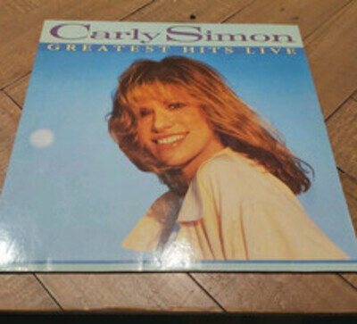 Carly Simon Greatest Hits Live Vinyl 1988