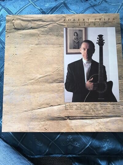 Robert Fripp and the League of Crafty Guitarists Live Vinyl EGED 43