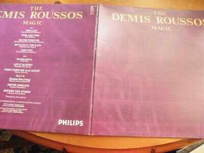 The DEMIS ROUSSOS Magic ~12" Gatefold LP ~9101131 ~1977