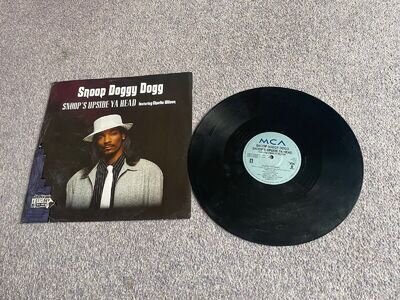 SNOOP DOGGY DOGG Upside Ya Head 12" VINYL RECORD Single 1996 Death Row INT95520