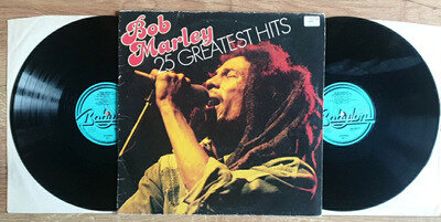 Bob Marley - 25 Greatest Hits Double Vinyl LP. Germany. Babylon. Gatefold. VG/G