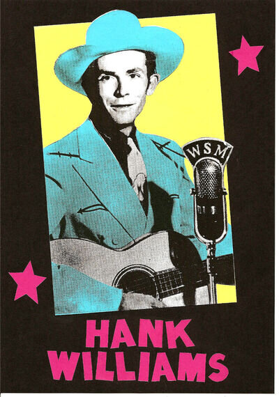 HANK WILLIAMS A3 POSTER. C&W, Country Music.