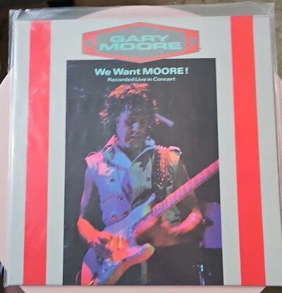 Gary Moore We Want Moore Live Vinyl 1984