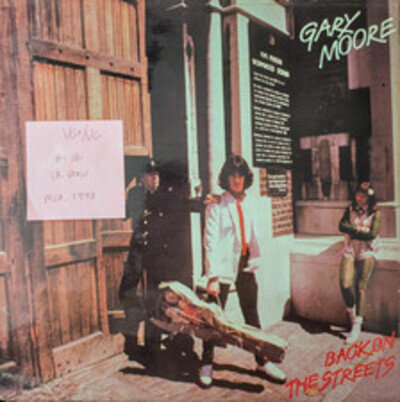 Gary Moore Back On The Streets Vinyl Record VG+/VG MCT2853 1978