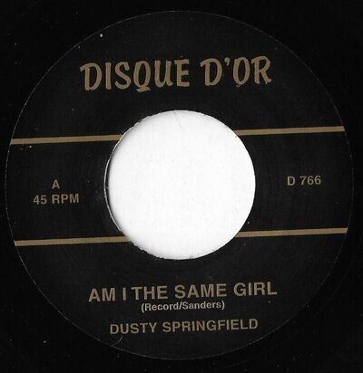 Dusty Springfield - Am I The Same Girl - British Northern Soul