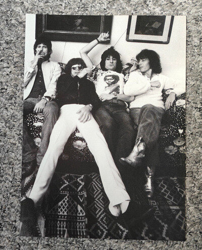 The Rolling Stones - Magazine Picture / Mini-Poster- Mick Jagger, Keith Richards