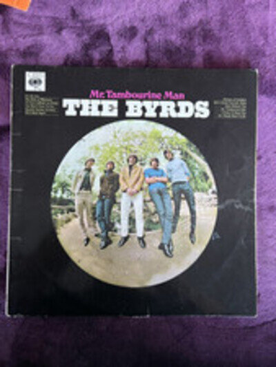 The Byrds Mr. Tambourine Man A-1 B-1 Mono LP Album Vinyl Record 62571 - VG/VG