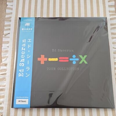 Ed Sheeran +-=÷× (TOUR COLLECTION) Vinyl LP Assai Obi Edition Blue Colour 1/500