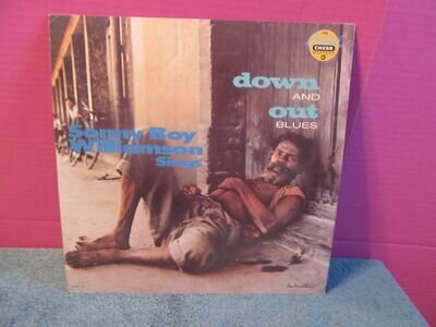 Sonny Boy Williamson down out blues promotional poster flat store display CHESS