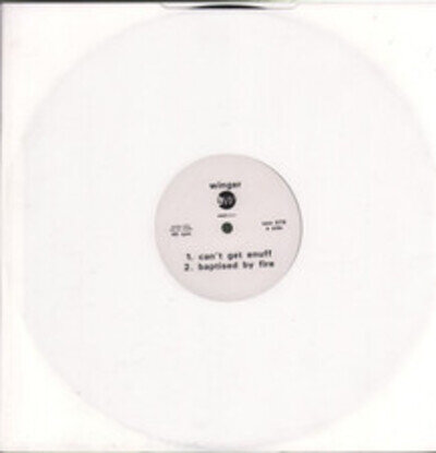 Winger Can't Get Enuff 12" vinyl UK Eastwest 1990 promo 12" SAM679