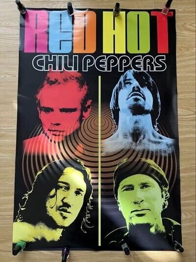Red Hot Chili Peppers / 2004 Vintage Pyramid Official Poster 24x36in (610x915mm)